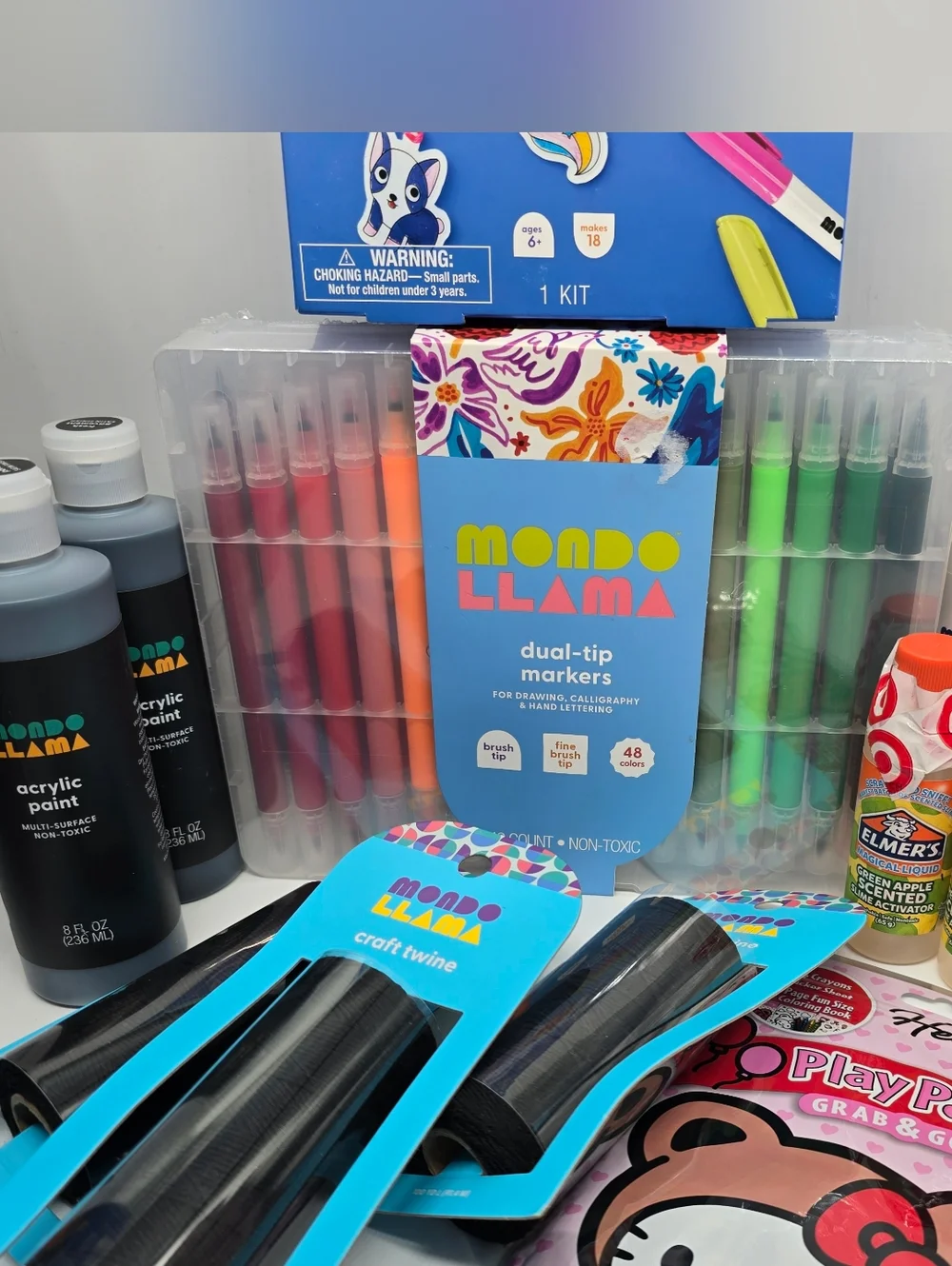 New Crafting Bundle - Markers, Paint, Twine, Slime Activator, Shrink Art